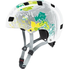 Fietshelm Uvex Kids 3 White Flower
