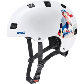 Fietshelm Uvex Kids 3 White Skate