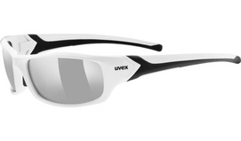 Zonnebril Uvex Sportstyle 211 White Black Litemirror Silver