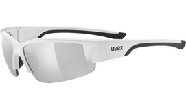 Zonnebril Uvex Sportstyle 215 White Black Litemirror Silver