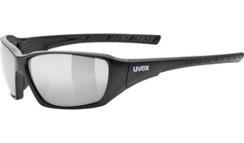 Zonnebril Uvex Sportstyle 219 Black Mat Litemirror Silver