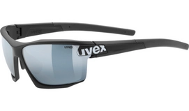 Zonnebril Uvex Sportstyle 114 Black Mat Litemirror Silver