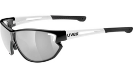 Zonnebril Uvex Sportstyle 810 Variomatic Black White Lightmirror Silver