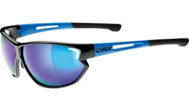 Zonnebril Uvex Sportstyle 810 Black Blue Mirror Blue