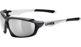 Zonnebril Uvex Sportstyle 710 Variomatic Black White Litemirror Silver