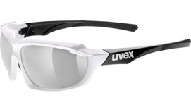 Zonnebril Uvex Sportstyle 710 Variomatic White Black Litemirror Silver