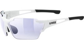 Zonnebril Uvex Sportstyle 803 Race Vario White Litemirror Blue