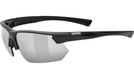 Zonnebril Uvex Sportstyle 221 Black Mat Litemirror Silver