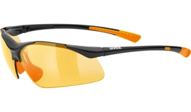 Zonnebril Uvex Sportstyle 223 Black Orange Litemirror Orange
