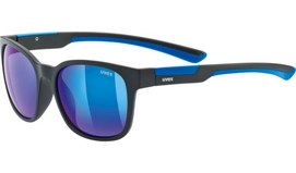 Zonnebril Uvex LGL 31 Pola Black Mat Mirror Blue