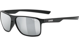Zonnebril Uvex LGL 33 Pola Black Mat Litemirror Silver