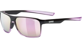 Zonnebril Uvex LGL 33 Pola Black Purple Mirror Pink