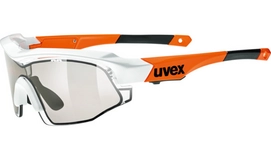 Zonnebril Uvex Variotronic S White Orange Smoke