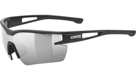 Zonnebril Uvex Sportstyle 116 Black Mat Litemirror Silver