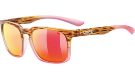 Zonnebril Uvex LGL 35 Havanna Pink Mirror Red