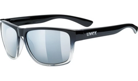 Zonnebril Uvex LGL 36 Black Clear Mirror Silver