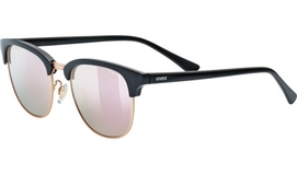 Zonnebril Uvex LGL 37 Pola Black Mat Gold Mirror Pink