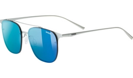 Zonnebril Uvex LGL 38 Silver Mat Mirror Blue