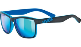 Zonnebril Uvex LGL 39 Black Mat Blue Mirror Blue