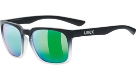 Zonnebril Uvex LGL 35 Colorvision Black Mat Clear Mirror Green Daily
