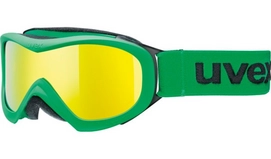 Uvex Wizzard DI Mirror Green Kids Skibril