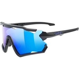 Sonnenbrille Uvex Sportstyle 228 Black Mat Mirror Blue