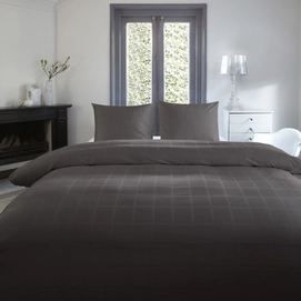 Parure de Lit Beddinghouse Cuadrados Anthracite Satin