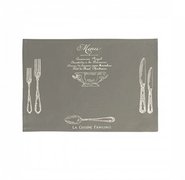 Placemats Aquanova Cucina Olijfgroen (set van 4)