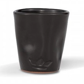 Tasse à Expresso Dutchdeluxes Dented Cup Black Matt 130ml (4 pièces)