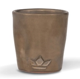 Espressokop Dutchdeluxes Dented Cup Platinum Matt 130ml (4-Delig)