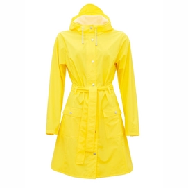 RAINS Curve Jacket Yellow Damen