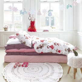 Dekbedovertrek Beddinghouse Kids Cute Princesses Pink Katoen