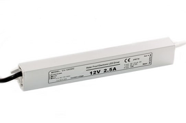 LED Transformator 12V 2,5A Max. 30 Watt Gelijkstroom
