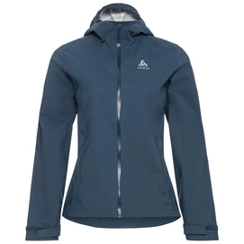 Jacket Odlo Women's Jacket Hardshell Aegis 2.5L Waterproof Blue Wing Teal