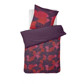 Bettwäsche Damai Cinderella Ginko Rot Mako-Satin