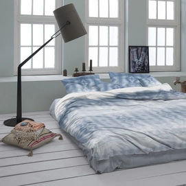 Bettwäsche Damai Minorca Blau Mako-Satin