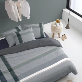 Bettwäsche Damai Tiber Grau Bio Mako-Satin