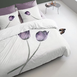Bettwäsche Damai Tulipa Violett Mako Satin