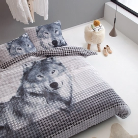Dekbedovertrek Damai Wolf Grey Katoen