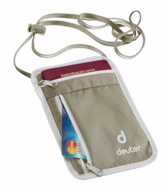 Neck Pouch deuter Security Wallet I Sand