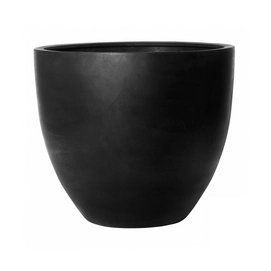 Bloempot Pottery Pots Natural Jumbo Jesslyn L Black 112 x 97 cm