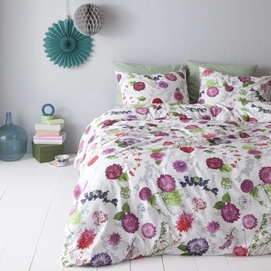 Bettwäsche Damai Dahlia Pink Mako-Satin