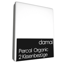 Kissenbezüge Damai Weiß Ökologische Perkal (2 Stück)