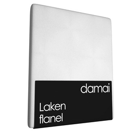 Laken Damai White (Flanel)