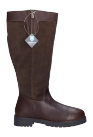Dameslaars JJ Footwear Melton Espresso Kuitmaat XL