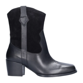 Dameslaars JJ Footwear Strout Zwart Kuitmaat XL