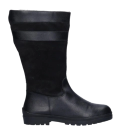 Dameslaars JJ Footwear Harrow Zwart Kuitmaat XL