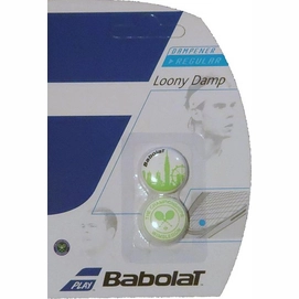 Racket demper Babolat Wimbledon Dampener X2 White Green