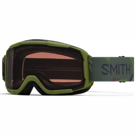 Skibril Smith Kids Daredevil Rc36 Rose Copper Antifog Olive Plant Camo 22