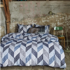 Parure de Lit Beddinghouse Dawson Bleu Flanelle